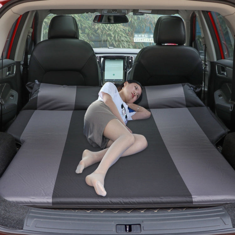 Universal Car Polyester Pongee Sleeping Mat Mattress Off-road SUV Trunk Travel Inflatable Mattress Air Bed, Size:180 x 130 x 102cm(Black + Grey) - Seat Accessories by PMC Jewellery | Online Shopping South Africa | PMC Jewellery | Buy Now Pay Later Mobicred