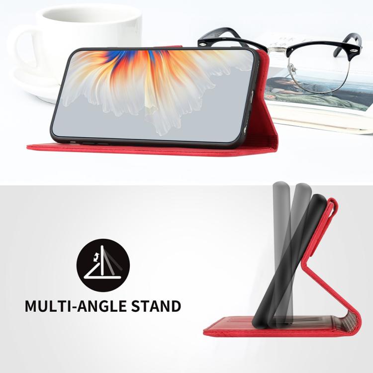 For iPhone 17 Air Heart Pattern Skin Feel Leather Phone Case(Red) - free shipping - PMc TechLife - Order now!