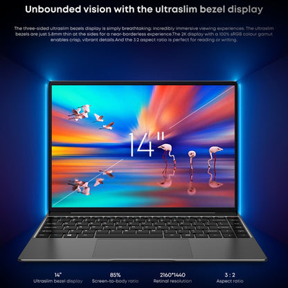 CHUWI CoreBook X 14 inch Laptop, 16GB+512GB, Windows 11 Intel 12th Gen Core i3-1215U Hexa Core - CHUWI by CHUWI | Online Shopping South Africa | PMC Jewellery