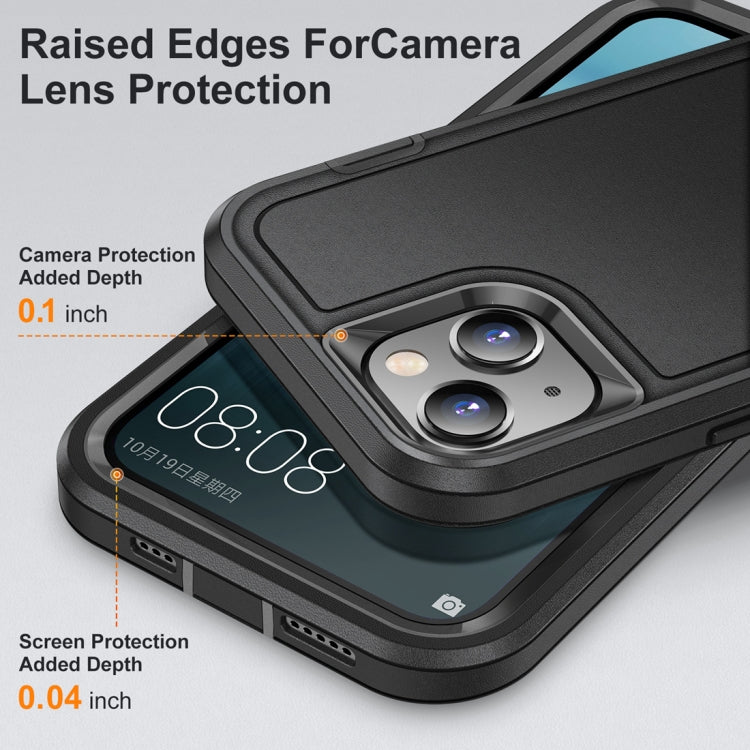 For iPhone 15 Life Waterproof Rugged Phone Case(Black) - iPhone 15 Cases by PMC TechLife | Online Shopping South Africa | PMC TechLife | Buy Now Pay Later Mobicred