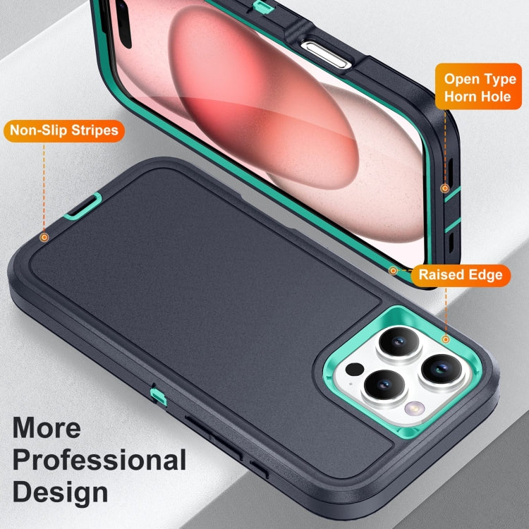 For iPhone 16 Pro Life Waterproof Rugged Phone Case(Dark Blue + Light Blue) - iPhone 16 Pro Cases by PMC TechLife | Online Shopping South Africa | PMC TechLife | Buy Now Pay Later Mobicred