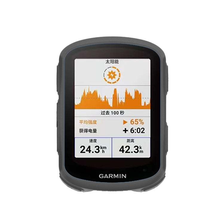 For Garmin Edge 540 / 840 Stopwatch Silicone Protective Case(Grey) - free shipping - PMC TechLife - Order now!