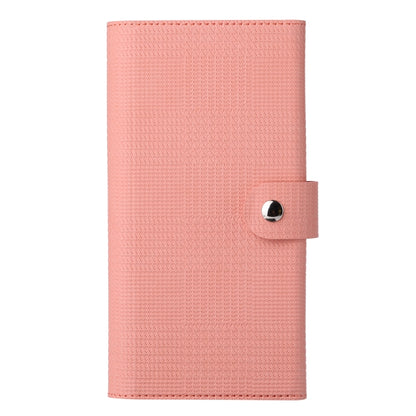 For iPhone 15 ViLi GHB Series MagSafe Magnetic Zipper Leather Phone Case(Pink) - iPhone 15 Cases by ViLi | Online Shopping South Africa | PMC Jewellery | Buy Now Pay Later Mobicred