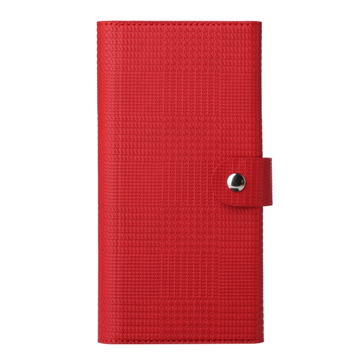 For iPhone 15 ViLi GHB Series MagSafe Magnetic Zipper Leather Phone Case(Red) - iPhone 15 Cases by ViLi | Online Shopping South Africa | PMC Jewellery | Buy Now Pay Later Mobicred