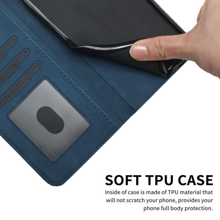 For iPhone 17 Pro Cubic Skin Feel Flip Leather Phone Case(Blue) - free shipping - PMc TechLife - Order now!