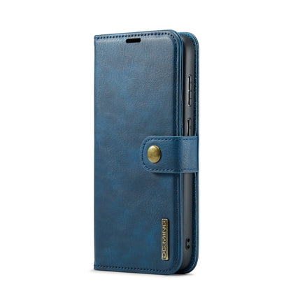 For Samsung Galaxy S24+ 5G DG.MING Crazy Horse Texture Detachable Magnetic Leather Case(Blue) - Galaxy S24+ 5G Cases by DG.MING | Online Shopping South Africa | PMC Jewellery | Buy Now Pay Later Mobicred