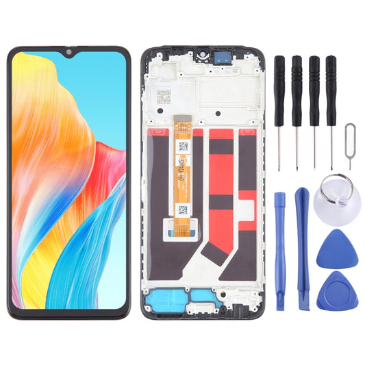 For OPPO A38 4G OEM LCD Screen Digitizer Full Assembly with Frame - LCD Screen by PMC Jewellery | Online Shopping South Africa | PMC Jewellery | Buy Now Pay Later Mobicred