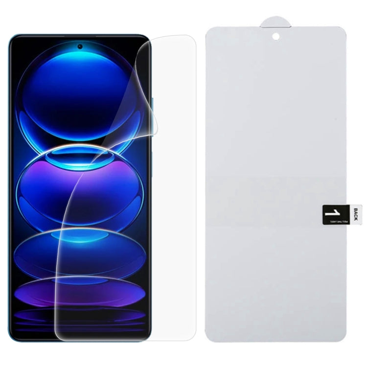 For Xiaomi Redmi Note 13 Pro 5G / 13R Pro Full Screen Protector Explosion-proof Hydrogel Film -  by PMC Jewellery | Online Shopping South Africa | PMC Jewellery