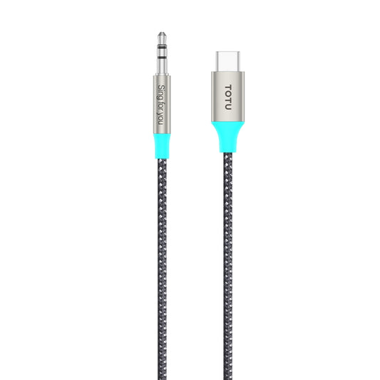 TOTU AD-8 USB-C / Type-C to 3.5mm Male AUX Audio Adapter Cable - Video & Audio Cable by TOTUDESIGN | Online Shopping South Africa | PMC Jewellery