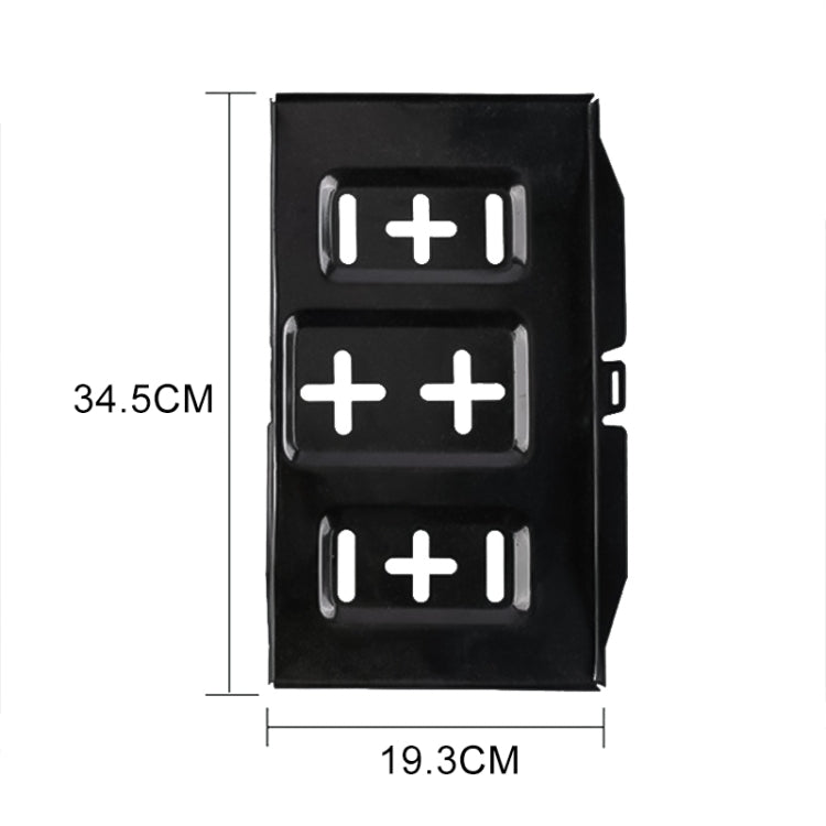Car Universal Battery Bracket Adjustable Battery Fixed Holder + Base Tray, Size:34.5cm Base + 27cm Bracket - Engine Fittings by PMC TechLife | Online Shopping South Africa | PMC TechLife | Buy Now Pay Later Mobicred