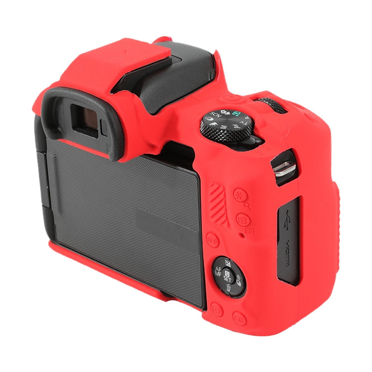 For Canon EOS R50 Soft Silicone Protective Case(Red) - Protective Case by PMC TechLife | Online Shopping South Africa | PMC TechLife | Buy Now Pay Later Mobicred
