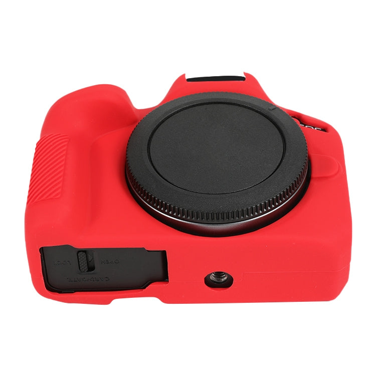 For Canon EOS R50 Soft Silicone Protective Case(Red) - Protective Case by PMC TechLife | Online Shopping South Africa | PMC TechLife | Buy Now Pay Later Mobicred