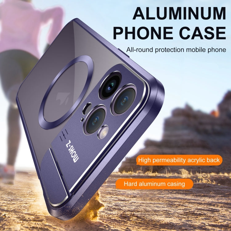 For iPhone 16 Pro Max Aromatherapy Holder Single-sided MagSafe Magnetic Phone Case(White) - iPhone 16 Pro Max Cases by PMc TechLife | Online Shopping South Africa | PMc TechLife | Buy Now Pay Later Mobicred
