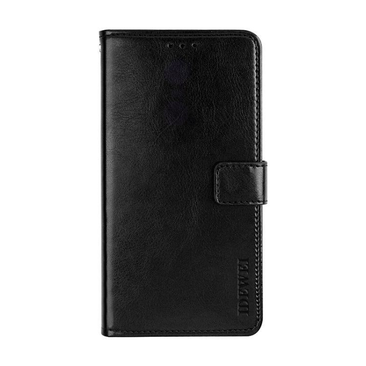 For LG K61 idewei Crazy Horse Texture Horizontal Flip Leather Case with Holder & Card Slots & Wallet(Black) - LG by idewei | Online Shopping South Africa | PMC Jewellery | Buy Now Pay Later Mobicred