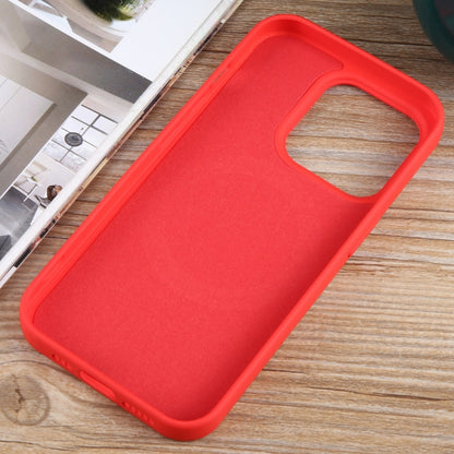 For iPhone 12 Pro MagSafe Liquid Silicone Phone Case(Red) - iPhone 12 / 12 Pro Cases by PMC Jewellery | Online Shopping South Africa | PMC Jewellery