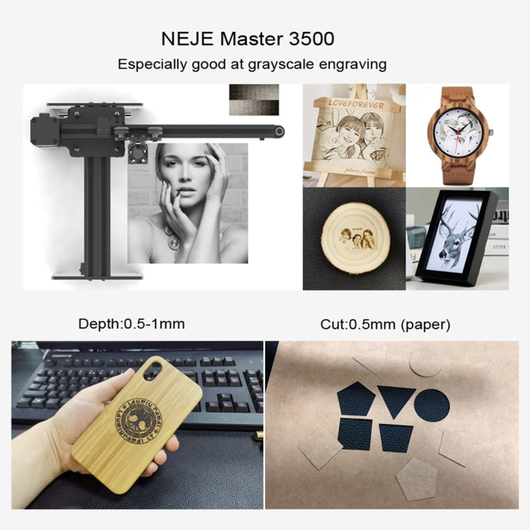 NEJE 3 USB DIY Laser Engraving Machine - free shipping - PMC TechLife - Order now!