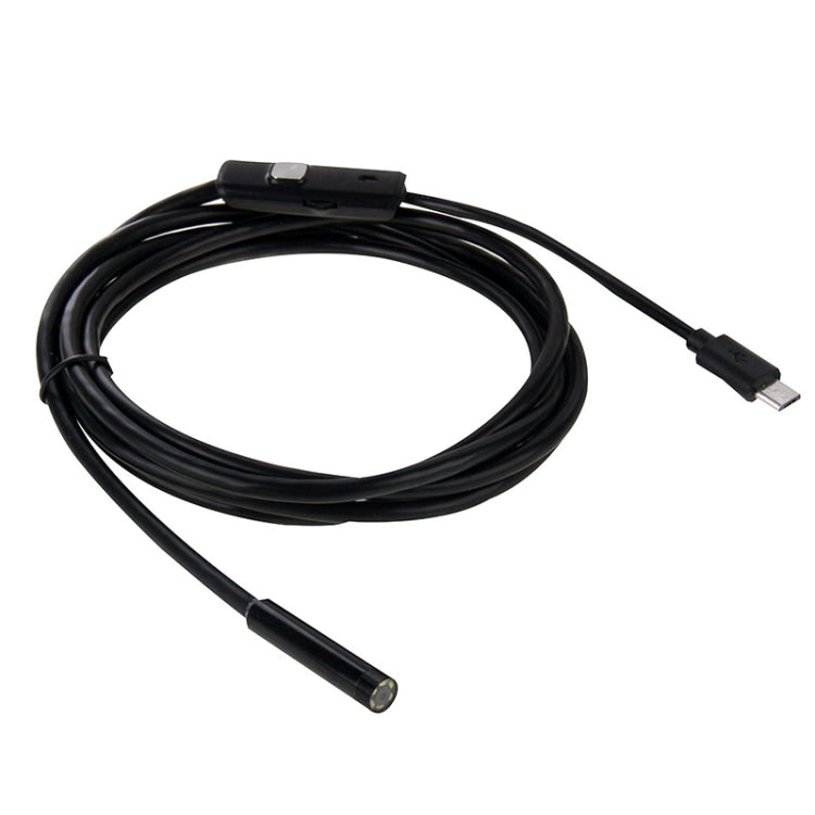 AN97 Waterproof Micro USB Endoscope Snake Tube Inspection Camera for Parts of OTG Function Android Mobile Phone, with 6 LEDs, Lens Diameter:5.5mm(Length: 3.5m) -  by PMC Jewellery | Online Shopping South Africa | PMC Jewellery | Buy Now Pay Later Mobicred