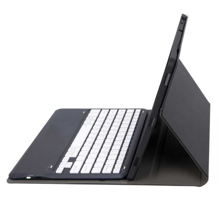 For Honor MagicPad 13 AH16 TPU Ultra-thin Detachable Bluetooth Keyboard Tablet Leather Case(Black + White) - Huawei Keyboard by PMC TechLife | Online Shopping South Africa | PMC TechLife