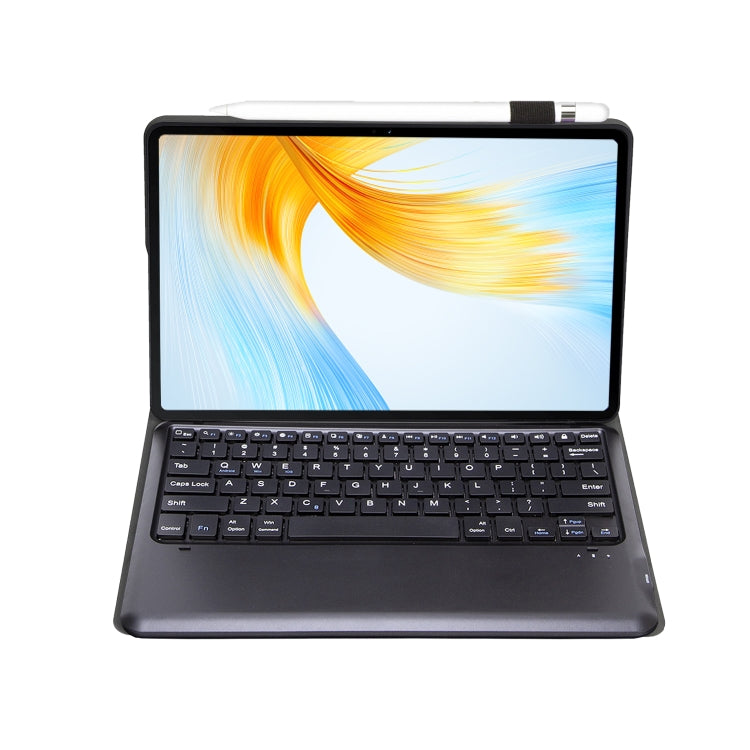 For Honor MagicPad 13 AH16 TPU Ultra-thin Detachable Bluetooth Keyboard Tablet Leather Case(Black) - Huawei Keyboard by PMC TechLife | Online Shopping South Africa | PMC TechLife