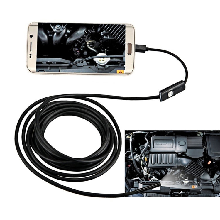 AN97 Waterproof Micro USB Endoscope Snake Tube Inspection Camera for Parts of OTG Function Android Mobile Phone, with 6 LEDs, Lens Diameter:7mm(Length: 3.5m) -  by PMC Jewellery | Online Shopping South Africa | PMC Jewellery | Buy Now Pay Later Mobicred