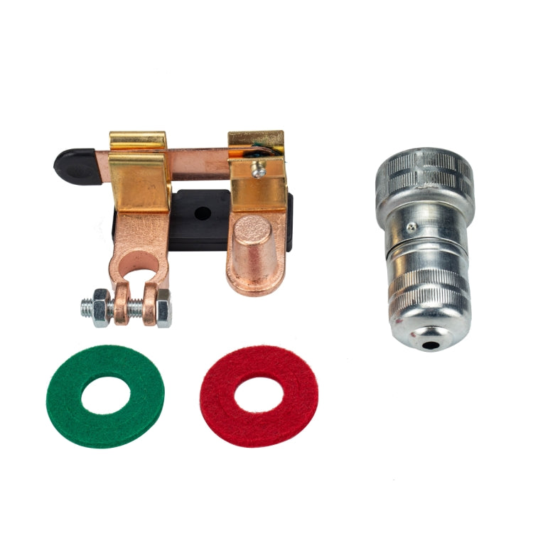 Car Negative Brass Battery Selector Isolator Disconnect Switch Cut - Car Switches by PMC TechLife | Online Shopping South Africa | PMC TechLife | Buy Now Pay Later Mobicred