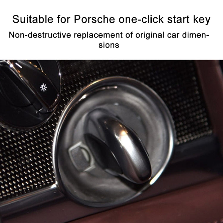 For Porsche Cayenne 2011-2017 Car One-button Start Engine Key Ignition Switch Button(Red) - Car Switches by PMC TechLife | Online Shopping South Africa | PMC TechLife | Buy Now Pay Later Mobicred