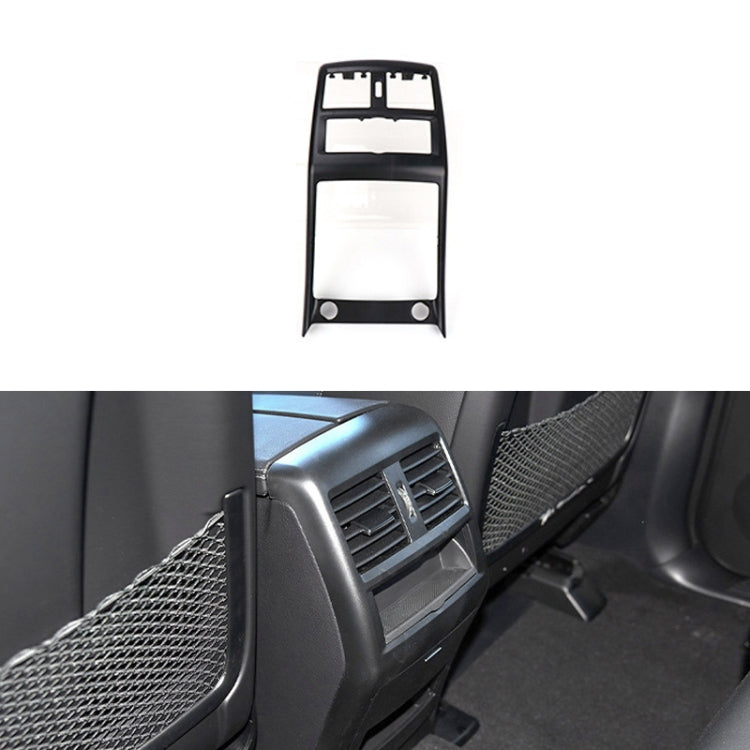 For Mercedes Benz ML320 / GL450 Car Rear Air Conditioner Air Outlet Panel Cover 166 680 7403, Style:Dual Hole(Black) - Air Conditioning System by PMC Jewellery | Online Shopping South Africa | PMC Jewellery | Buy Now Pay Later Mobicred