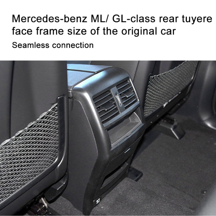 For Mercedes Benz ML320 / GL450 Car Rear Air Conditioner Air Outlet Panel Cover 166 680 7403, Style:Dual Hole(Grey) - Air Conditioning System by PMC Jewellery | Online Shopping South Africa | PMC Jewellery | Buy Now Pay Later Mobicred