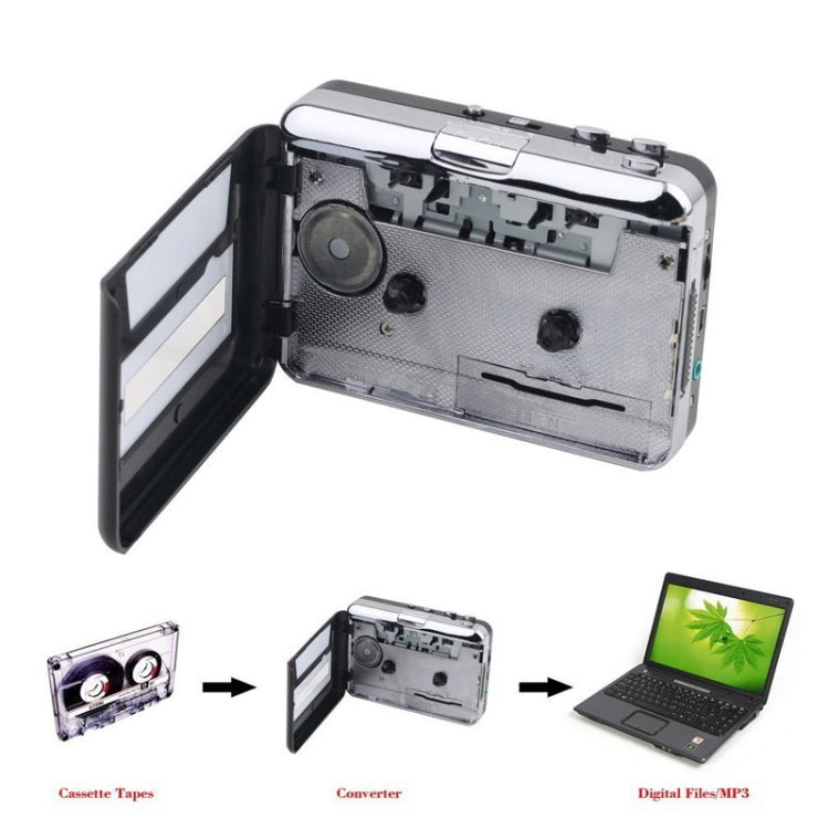 Ezcap 218 USB USB Cassette Capture Tape to MP3 Converter Cassette Recorder Player - free shipping - PMC TechLife - Order now!
