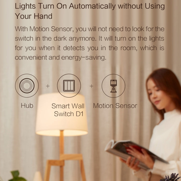 Original Xiaomi Youpin Aqara Smart Wall Switch D1, Single FireWire Double Button Version - Smart Switch by Xiaomi | Online Shopping South Africa | PMC Jewellery | Buy Now Pay Later Mobicred