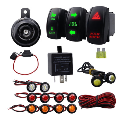 CP-4308 UTV ATU Turn Signal Fault Light Horn Wiring Harness Kit - Car Light Accessories by PMC Jewellery | Online Shopping South Africa | PMC Jewellery | Buy Now Pay Later Mobicred