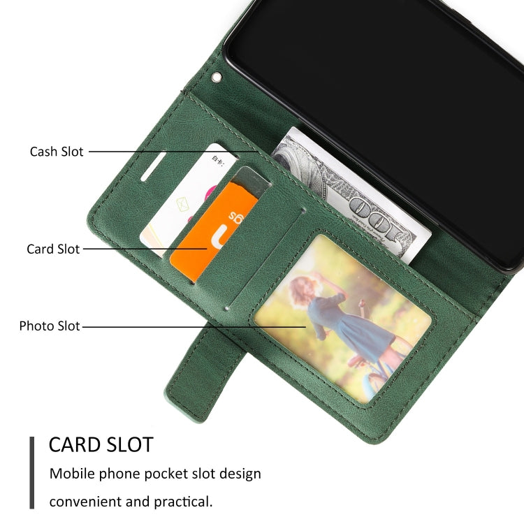 For Google Pixel 9 Pro Skin Feel Splicing Leather Phone Case(Green) - free shipping - PMC TechLife - Order now!