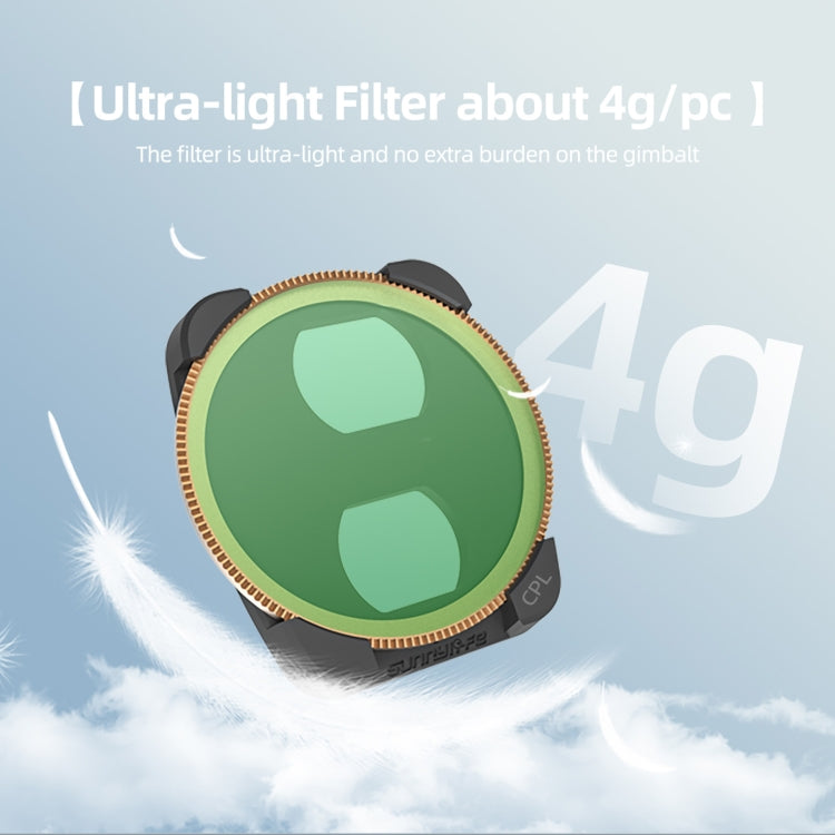 For DJI Air 3 Sunnylife Camera Lens Filter, Filter:4 in 1 MCUV CPL ND4 ND8 - Mavic Lens Filter by Sunnylife | Online Shopping South Africa | PMC Jewellery | Buy Now Pay Later Mobicred