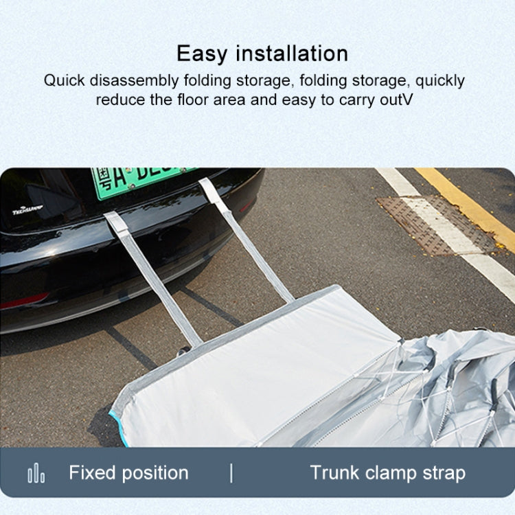 Automatic Retractable SUV Universal Sunshade Snow-proof Dust-proof Cover, Size:L - PE Material by PMC TechLife | Online Shopping South Africa | PMC TechLife | Buy Now Pay Later Mobicred