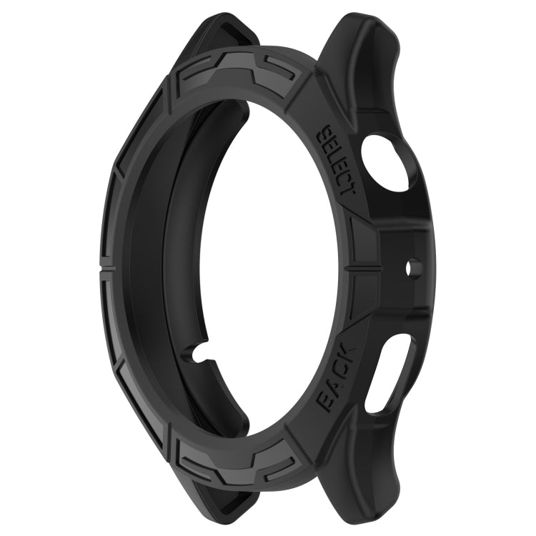 For Amazfit Cheetah / Cheetah Pro Armor Hollow Watch Protective Case(Black) - Watch Cases by PMC TechLife | Online Shopping South Africa | PMC TechLife