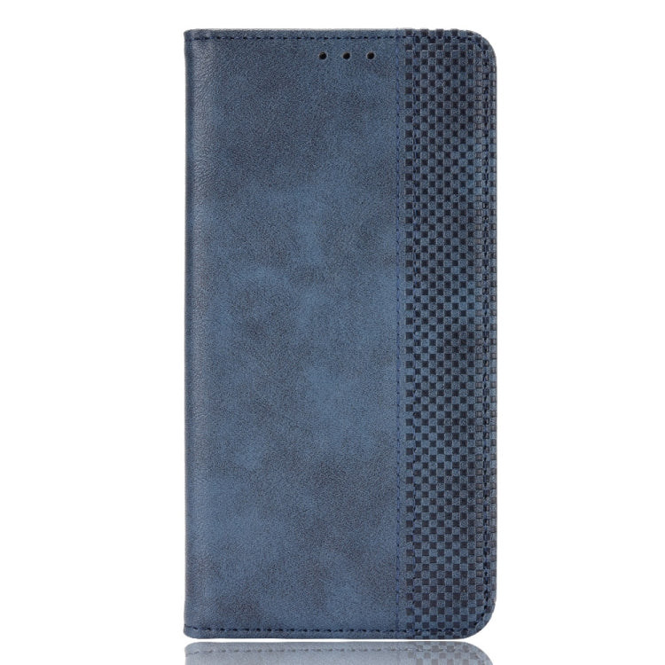 For Doogee X98 Magnetic Buckle Retro Texture Leather Phone Case(Blue) - More Brand by PMC Jewellery | Online Shopping South Africa | PMC Jewellery | Buy Now Pay Later Mobicred