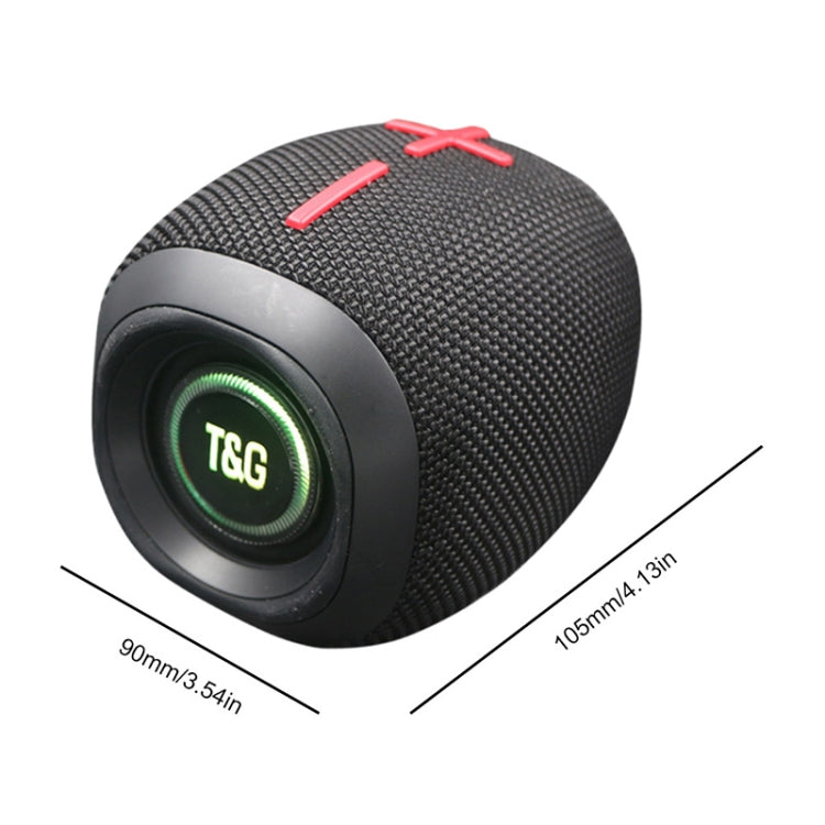 T&G TG-389 Portable Outdoor IPX5 Waterproof Wireless Bluetooth Speaker(Purple) - Waterproof Speaker by T&G | Online Shopping South Africa | PMC Jewellery | Buy Now Pay Later Mobicred