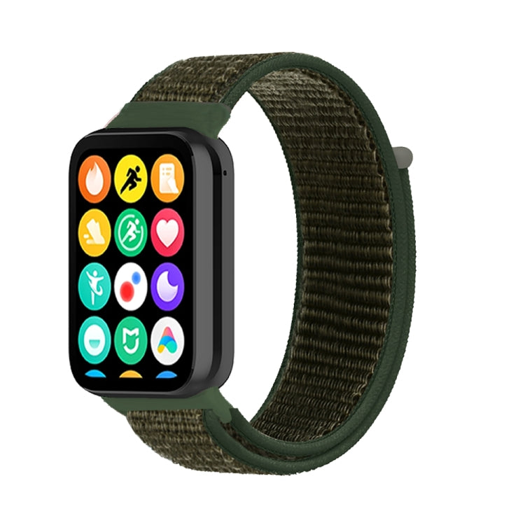 For Xiaomi Smart Band 9 Pro / 8 Pro Nylon Loop Watch Band(Army Green) - free shipping - PMc TechLife - Order now!