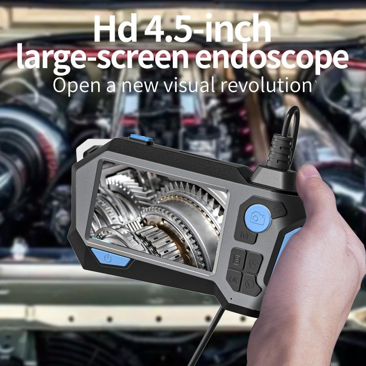 P120 Rotatable 8mm Dual Lenses Industrial Endoscope with Screen, 9mm Tail Pipe Diameter, Spec:10m Tube -  by PMC TechLife | Online Shopping South Africa | PMC TechLife | Buy Now Pay Later Mobicred
