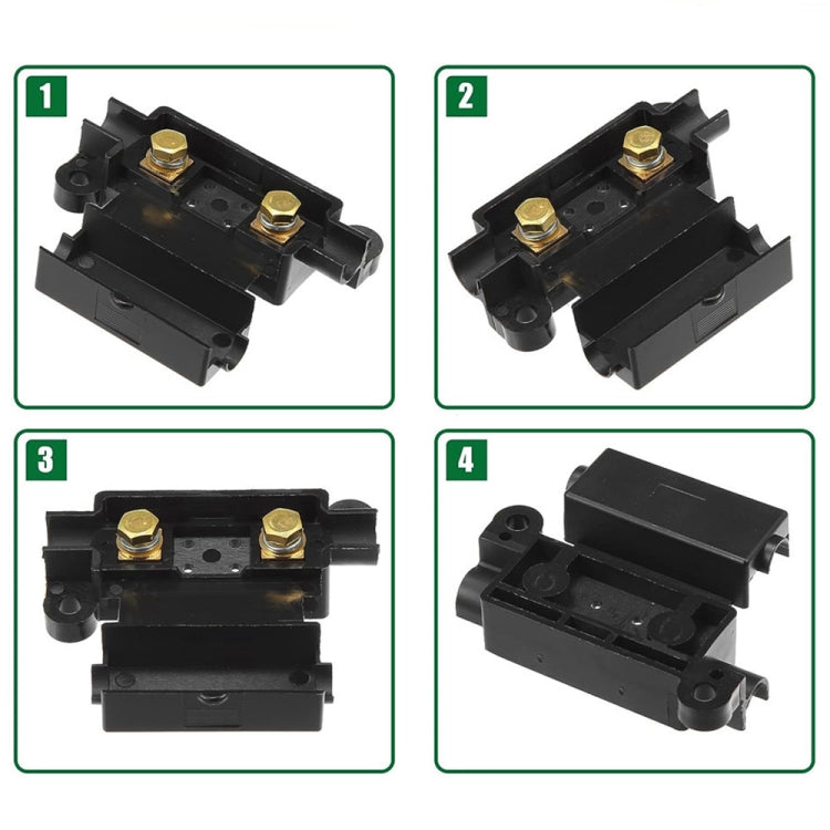 6 in 1 For Dual Battery Systems ANS Car Fuse Holder Fuse Box Kit, Current:60A - Fuse by PMC TechLife | Online Shopping South Africa | PMC TechLife | Buy Now Pay Later Mobicred