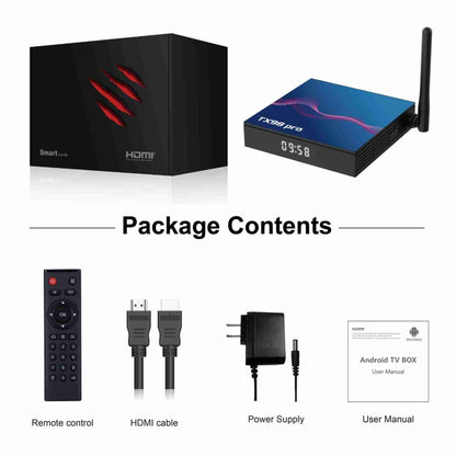 TX98 Pro 4K Ultra HD Android 12.0 Smart TV Box with Remote Control, 4GB+32GB, Allwinner H618 Quad-Core(AU Plug) - Others by PMC Jewellery | Online Shopping South Africa | PMC Jewellery | Buy Now Pay Later Mobicred