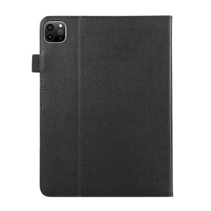 For iPad Pro 11 2024 Litchi Texture Leather Sucker Tablet Case(Black) - iPad Pro 11 2024 Cases by PMC Jewellery | Online Shopping South Africa | PMC Jewellery | Buy Now Pay Later Mobicred
