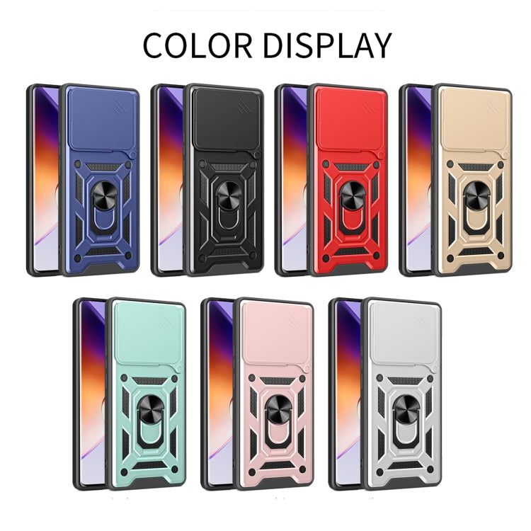 For Infinix Note 40 Pro/40 Pro+ 5G Sliding Camera Cover Design TPU+PC Phone Case(Gold) - Infinix Cases by PMC TechLife | Online Shopping South Africa | PMC TechLife | Buy Now Pay Later Mobicred