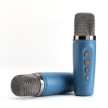 T&G TG542 LED Flash Wireless Bluetooth Karaoke Speaker with Microphone(Royal Blue) - Desktop Speaker by T&G | Online Shopping South Africa | PMC Jewellery | Buy Now Pay Later Mobicred