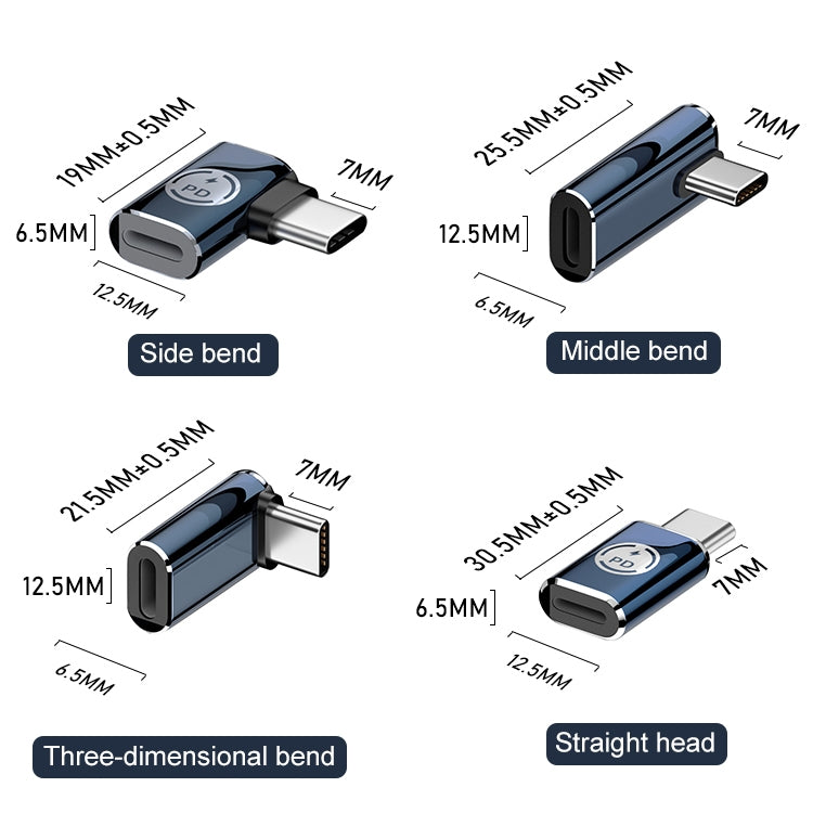 8 Pin to USB-C / Type-C Male Adapter Supports Charging & Data Transmission, Style:Straight - Converter & Adapter by PMC Jewellery | Online Shopping South Africa | PMC Jewellery | Buy Now Pay Later Mobicred