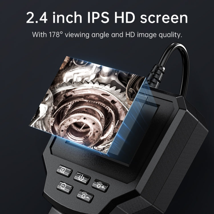 128AV 8mm Lenses Industrial Pipeline Endoscope with 2.4 inch Screen, Spec:10m Tube -  by PMC Jewellery | Online Shopping South Africa | PMC Jewellery | Buy Now Pay Later Mobicred