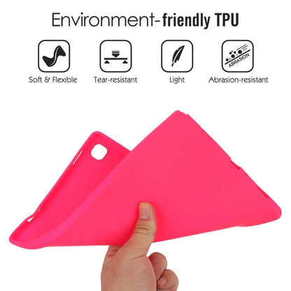 For Samsung Galaxy Tab S9 Oil Spray Skin-friendly TPU Tablet Case(Rose Red) - Galaxy Tab S9 Cases by PMC Jewellery | Online Shopping South Africa | PMC Jewellery | Buy Now Pay Later Mobicred