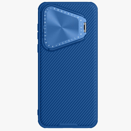 For Huawei Pura 70 Pro/70 Pro+ NILLKIN Black Mirror Prop CD Texture Mirror Phone Case(Blue) - Huawei Cases by NILLKIN | Online Shopping South Africa | PMC Jewellery | Buy Now Pay Later Mobicred