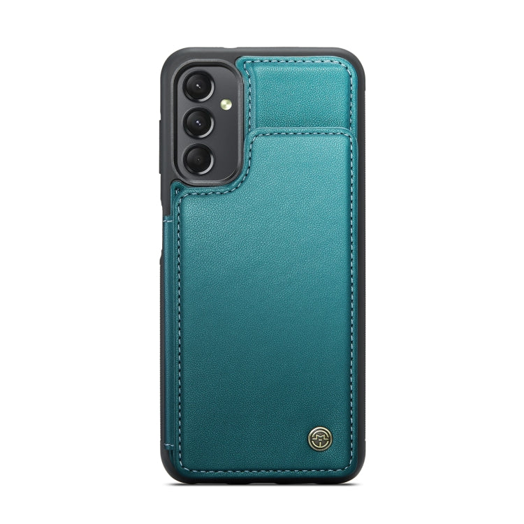 For Samsung Galaxy A24 4G CaseMe C22 Card Slots Holder RFID Anti-theft Phone Case(Blue Green) - Galaxy Phone Cases by CaseMe | Online Shopping South Africa | PMC Jewellery | Buy Now Pay Later Mobicred