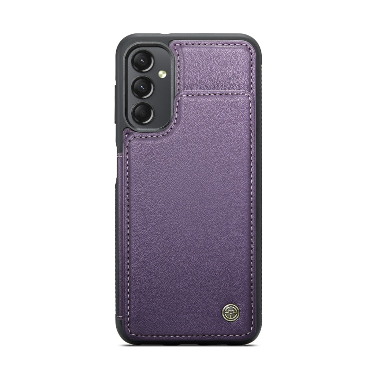 For Samsung Galaxy A24 4G CaseMe C22 Card Slots Holder RFID Anti-theft Phone Case(Purple) - Galaxy Phone Cases by CaseMe | Online Shopping South Africa | PMC Jewellery | Buy Now Pay Later Mobicred